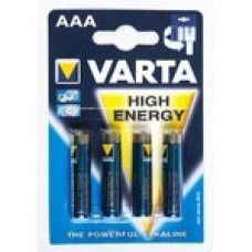 Varta High Energy batterij AAA blister 4-stuks