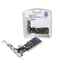 PCI card USB2.0 (4xe) & (1xi) LogiLink