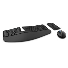 Microsoft Sculpt Ergonomic keyboard RF Wireless QWERTY Black
