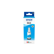 Epson 664 Ecotank Cyan ink bottle (70ml)