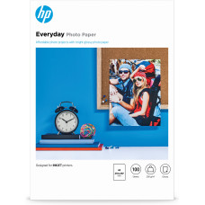 HP Everyday Glossy Photo Paper-100 sht/A4/210 x 297 mm
